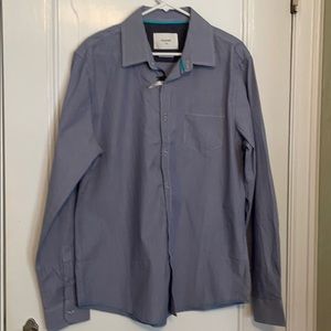Passport Regular Fit Dress Shirt L